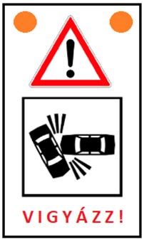 okoskereszteződés ledes kijelző tábla